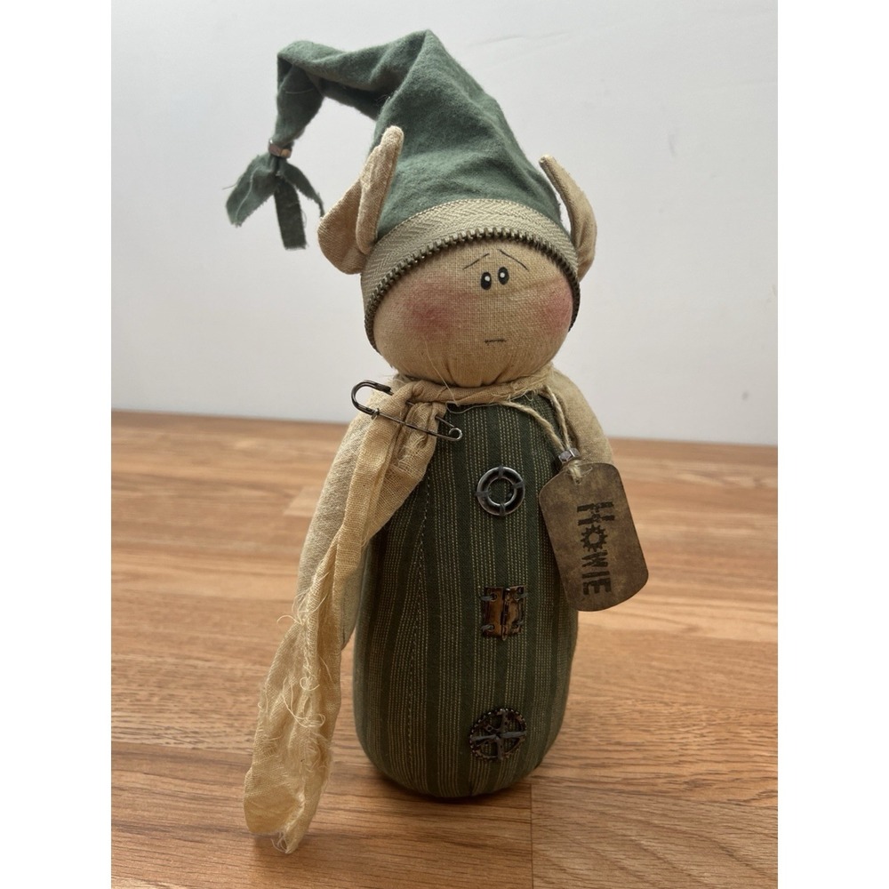 Honey & Me‎ HOWIE The Elf Plush Primative Steampunk 12" NEW